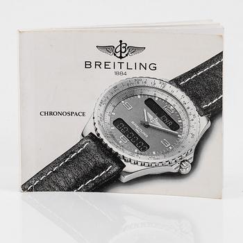 ARMBANDSUR, stål, Breitling, Chronospace.