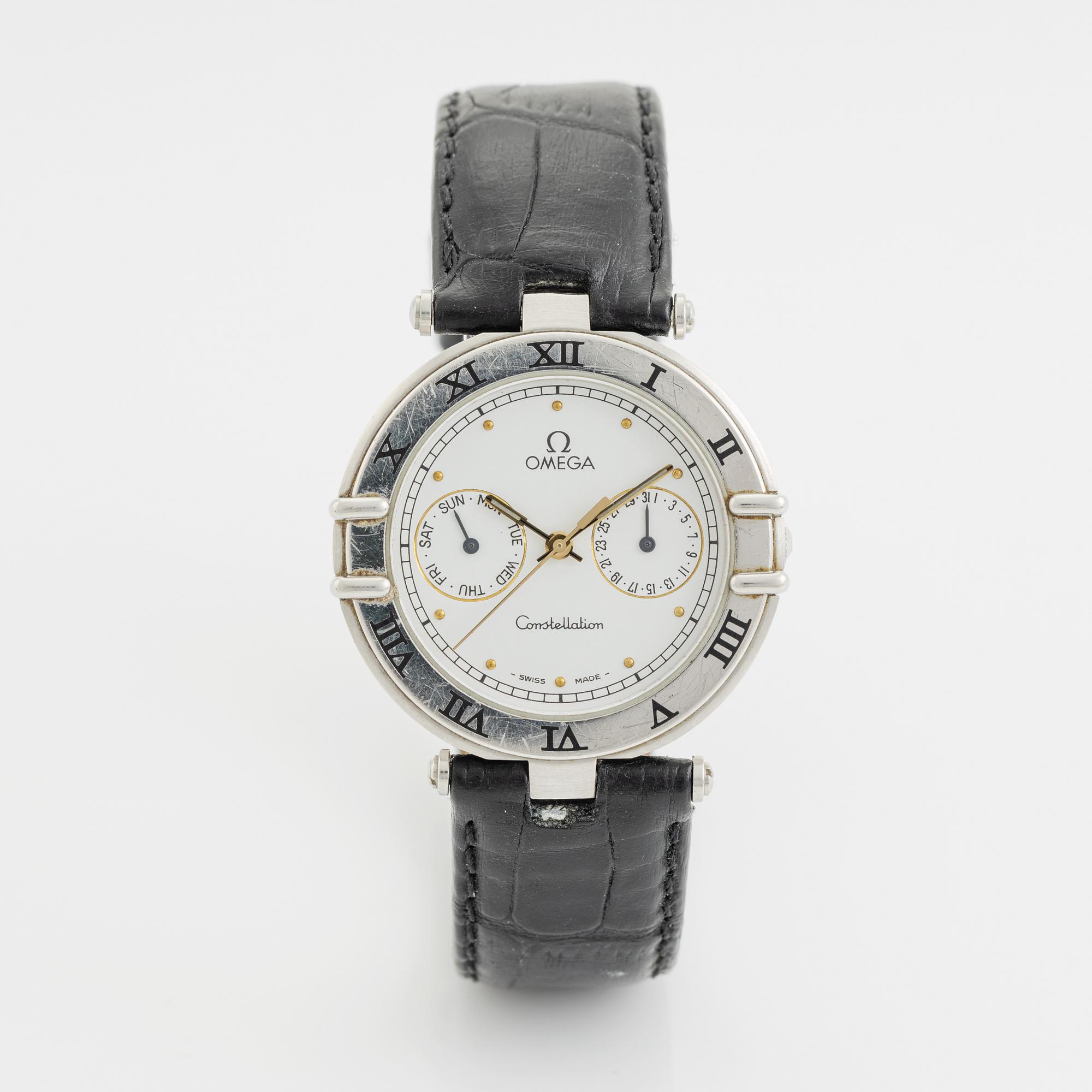 Omega, Constellation, armbandsur, 33 mm.
