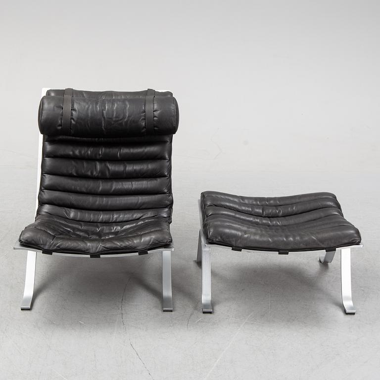 Arne Norell, an 'Ari' easy chair with ottoman, Norell Möbel AB.