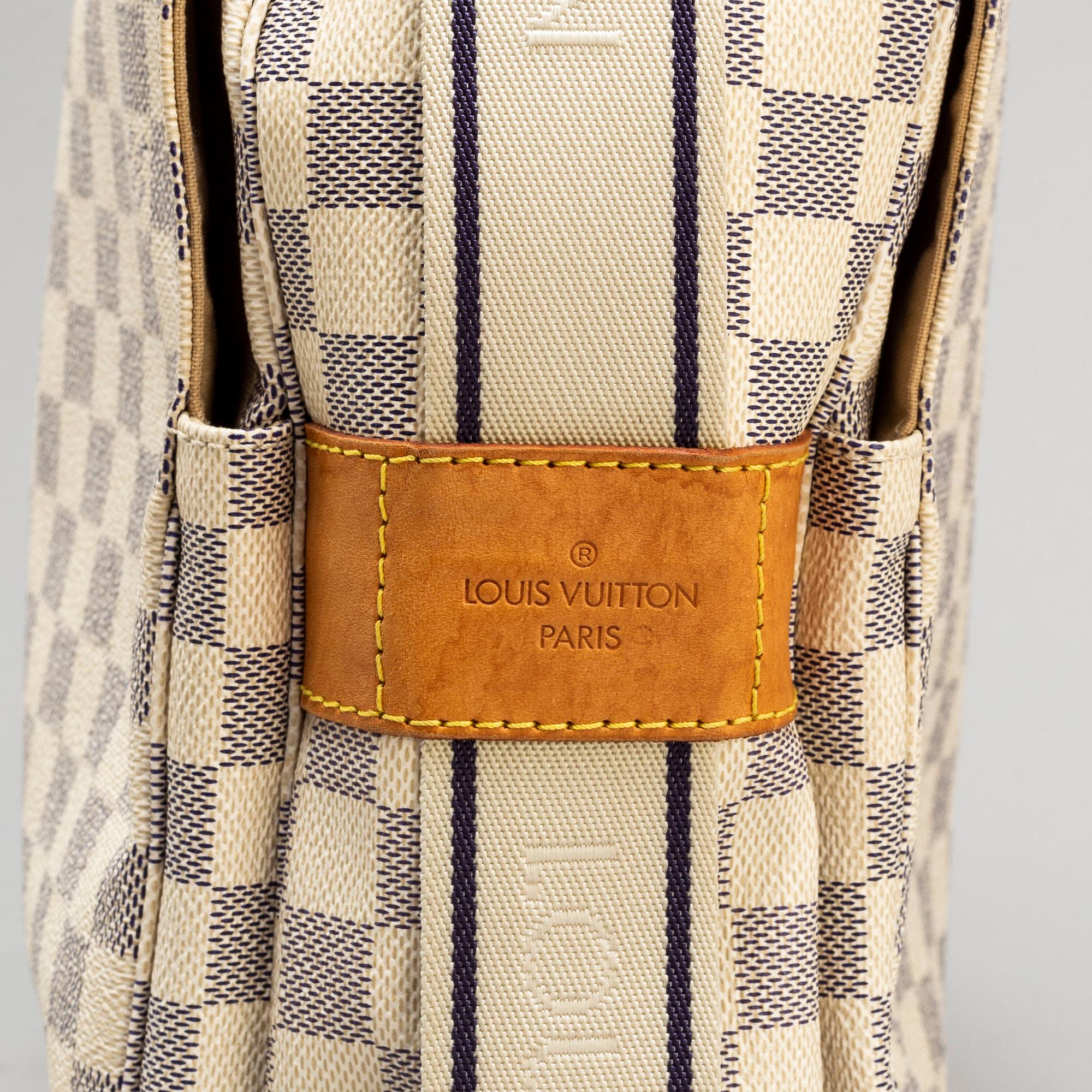 LOUIS VUITTON, a 'Damier Azur Naviglio' bag.