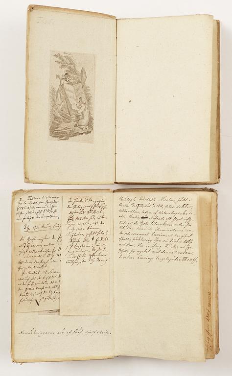 BOK, 2 vol,"Versuch über... Beschuldigungen welche dem Tempelherrenorden..." av Friedrich Nicolai, Berlin & Stettin 1782.