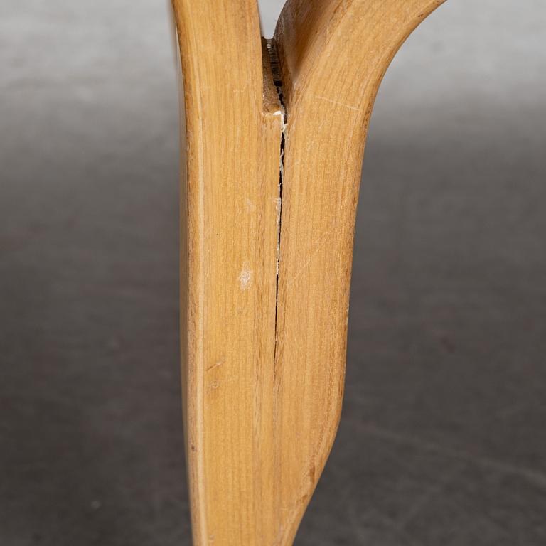 Bruno Mathsson, a 'Pernilla 3' beech recliner, Dux, 1980's.