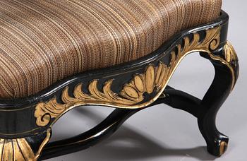 KARMSTOL, rokoko, 1700-tal.