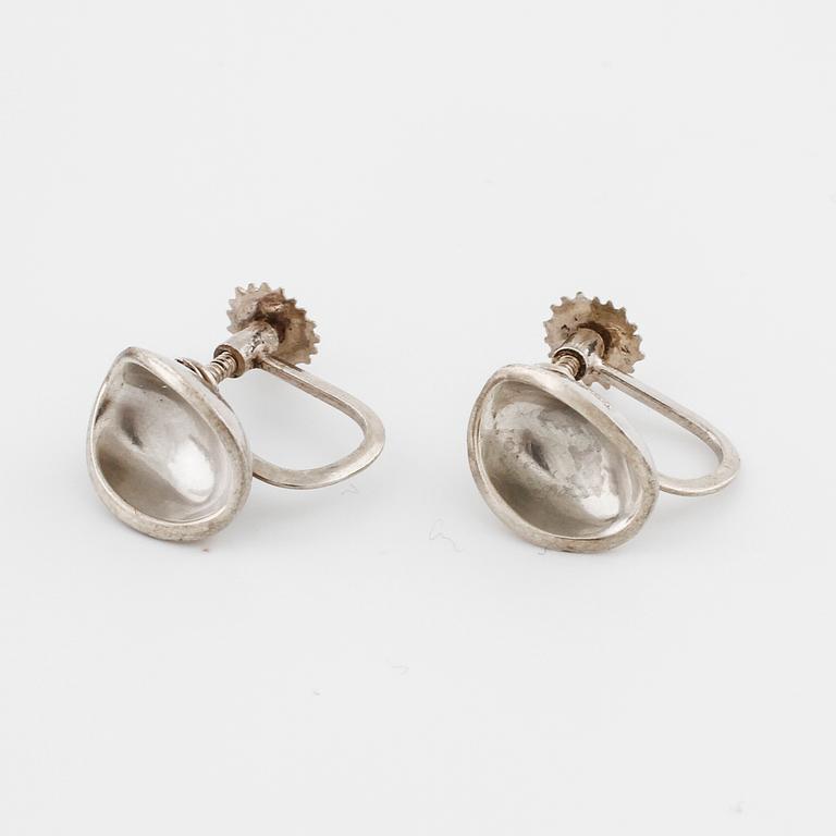 ATELJÉ STIGBERT, Stockholm, 1953, örhängen, samt collier från Danmark.