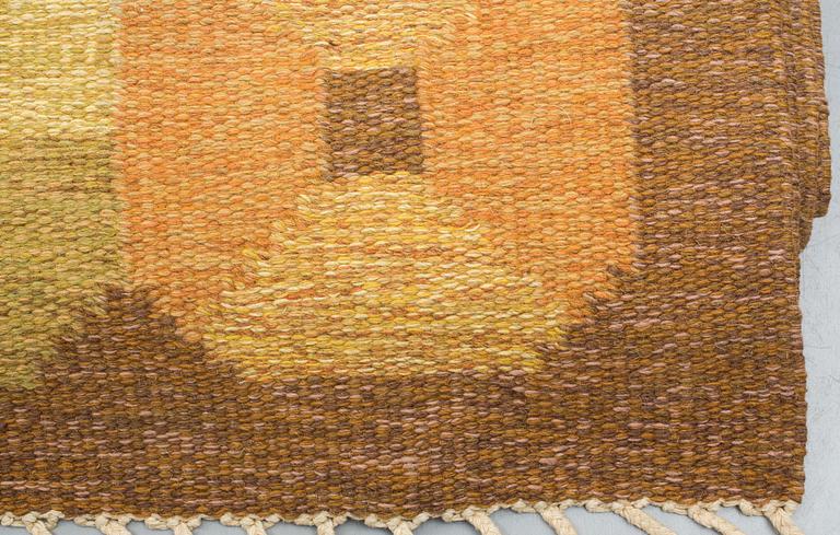 MATTA, rölakan, Ulla Parkdal, 1900-talets mitt. Ca 245 x 170 cm.