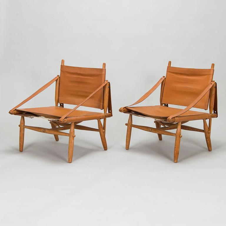 Ilmari Tapiovaara, a pair of 'Chaco' armchairs made to order for Lukkiseppo 1959.