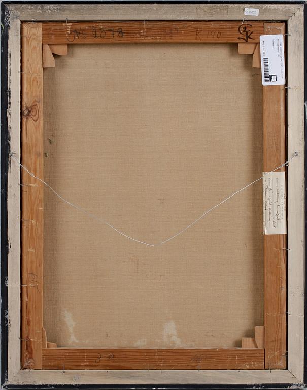 HILDING LINNQVIST, olja på duk. Monogramsign.