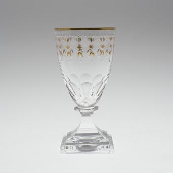 24 pieces of a glass service, 'Odelberg Junior', Kosta.