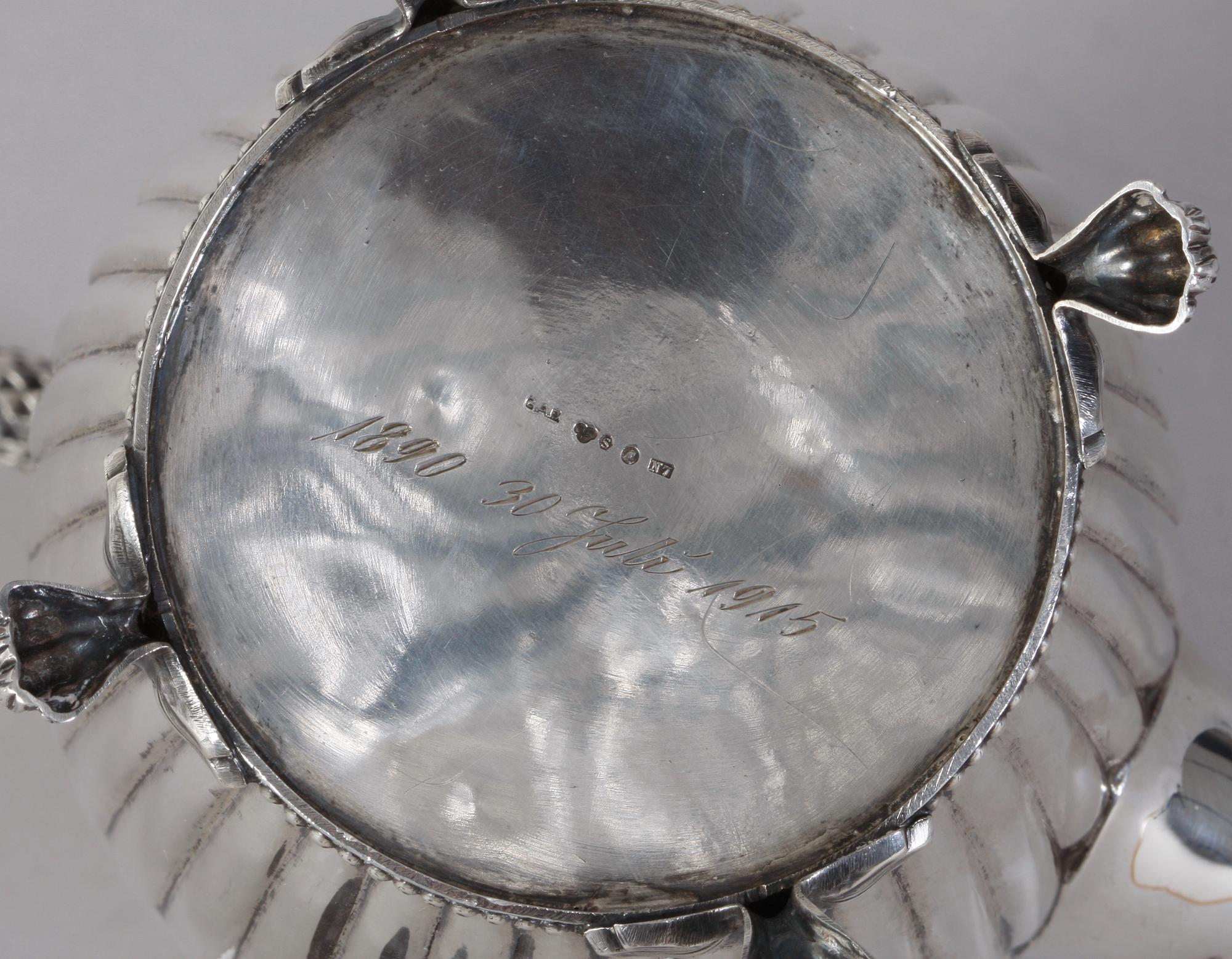 KAFFEKANNA, silver, GAB, 1917.