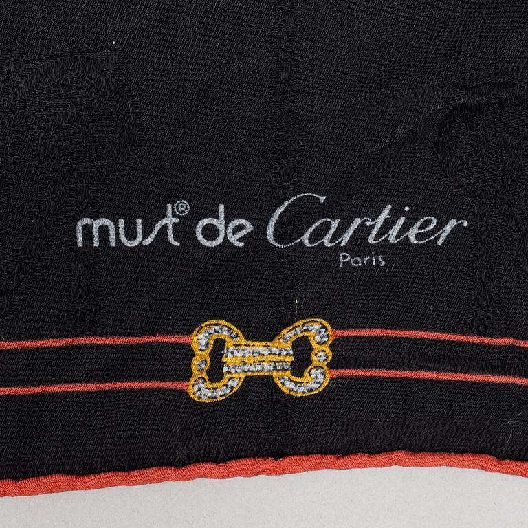 Cartier, scarf.