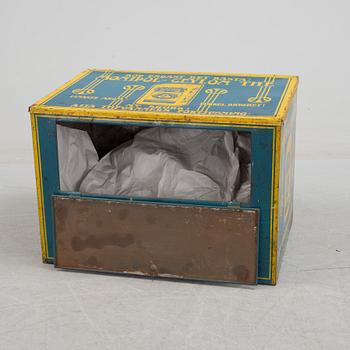 An early 20th Century tin can.