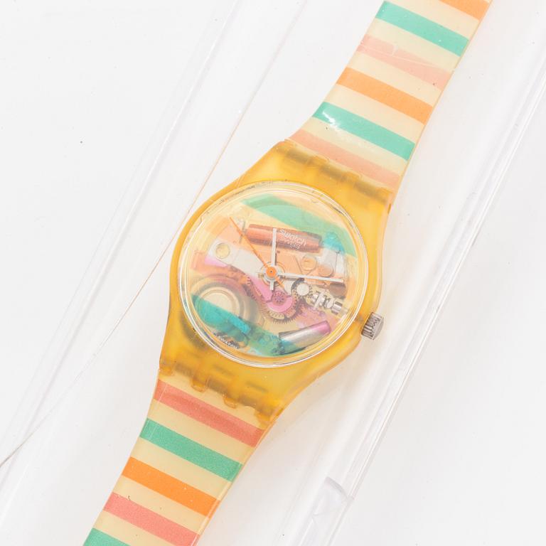 Swatch, Belvedere, wristwatch, 25 mm.