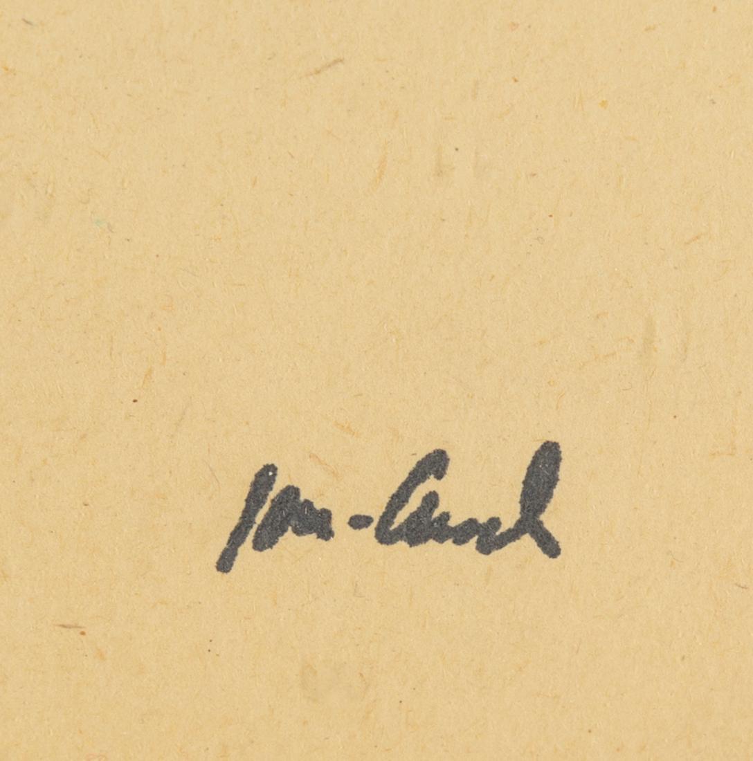 JOHN JON-AND, ink. Signed with stamp.