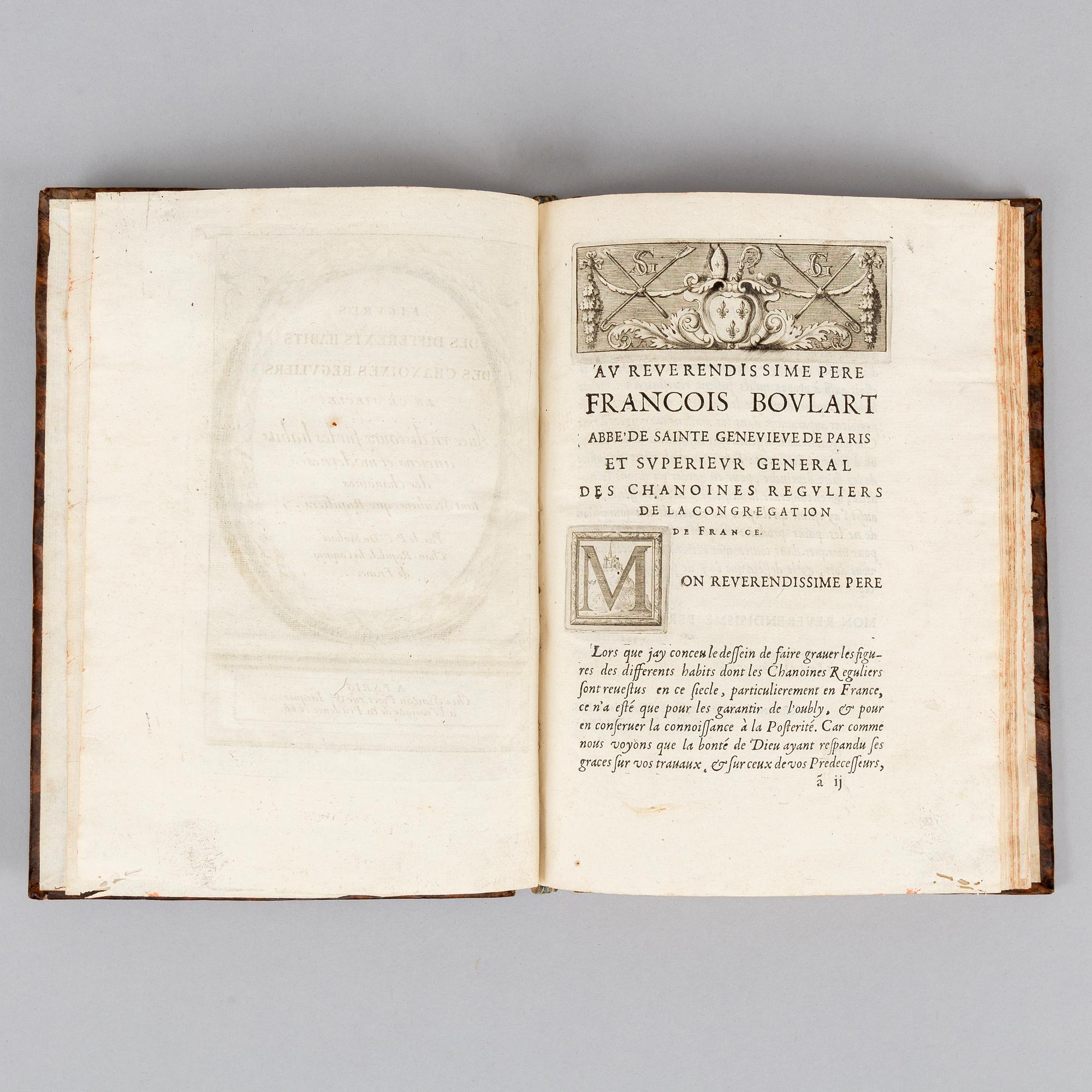 Ecclesiastical costume 1666, 31 engraved plates.