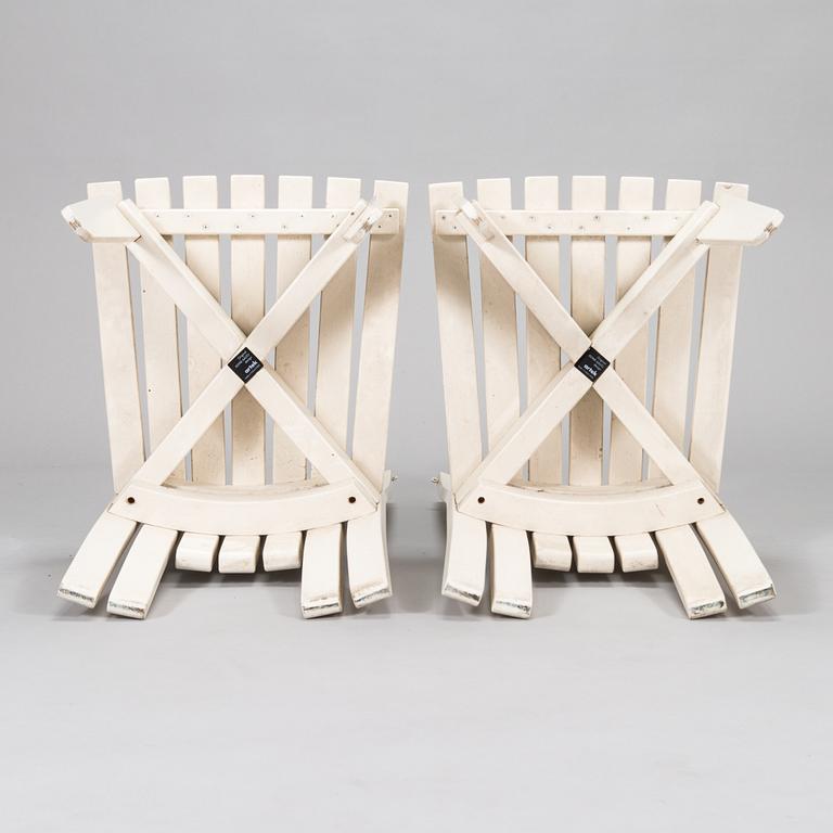 Alvar Aalto, A five-piece 'Aurinko' (Sun-series) garden furniture suite for Artek 2006.