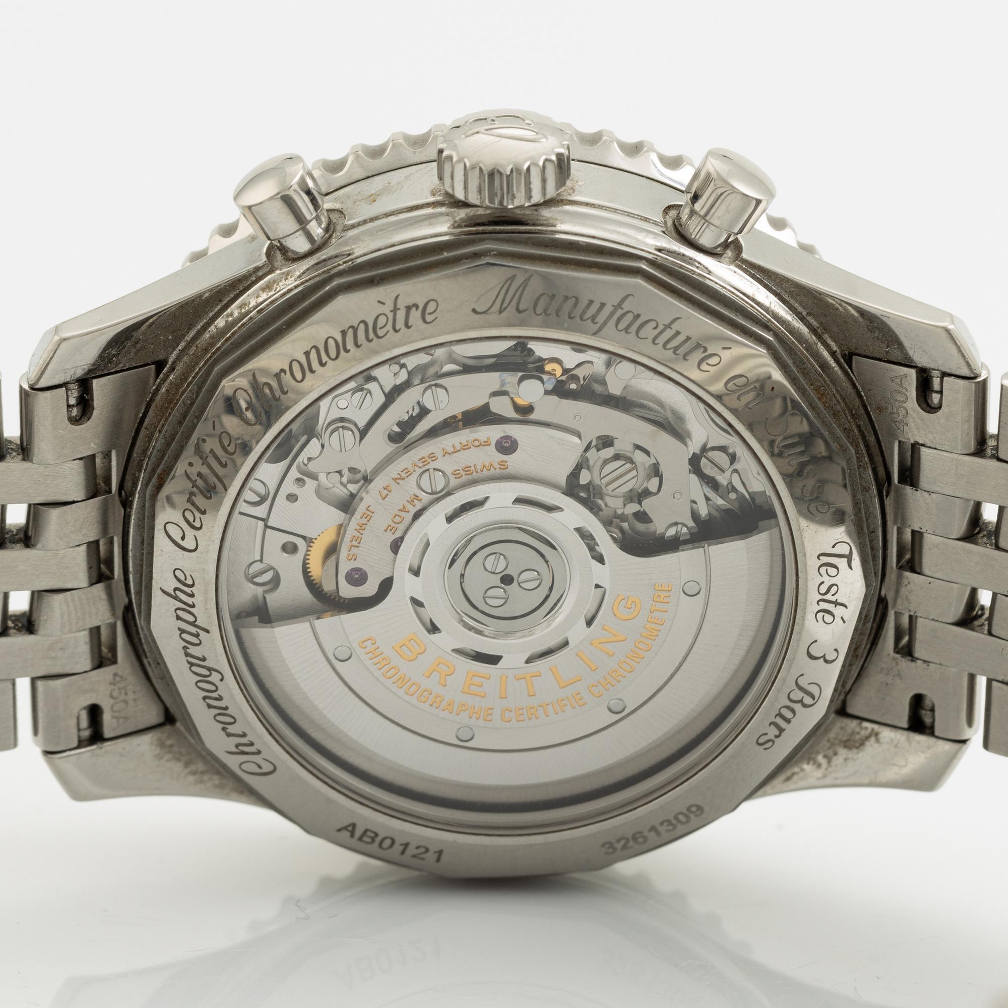 Breitling, Navitimer 01, chronograph, wristwatch, 43 mm.