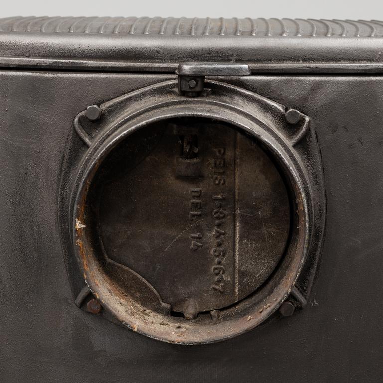 A cast iron stove by AS Jøtul, Oslo, Norway.