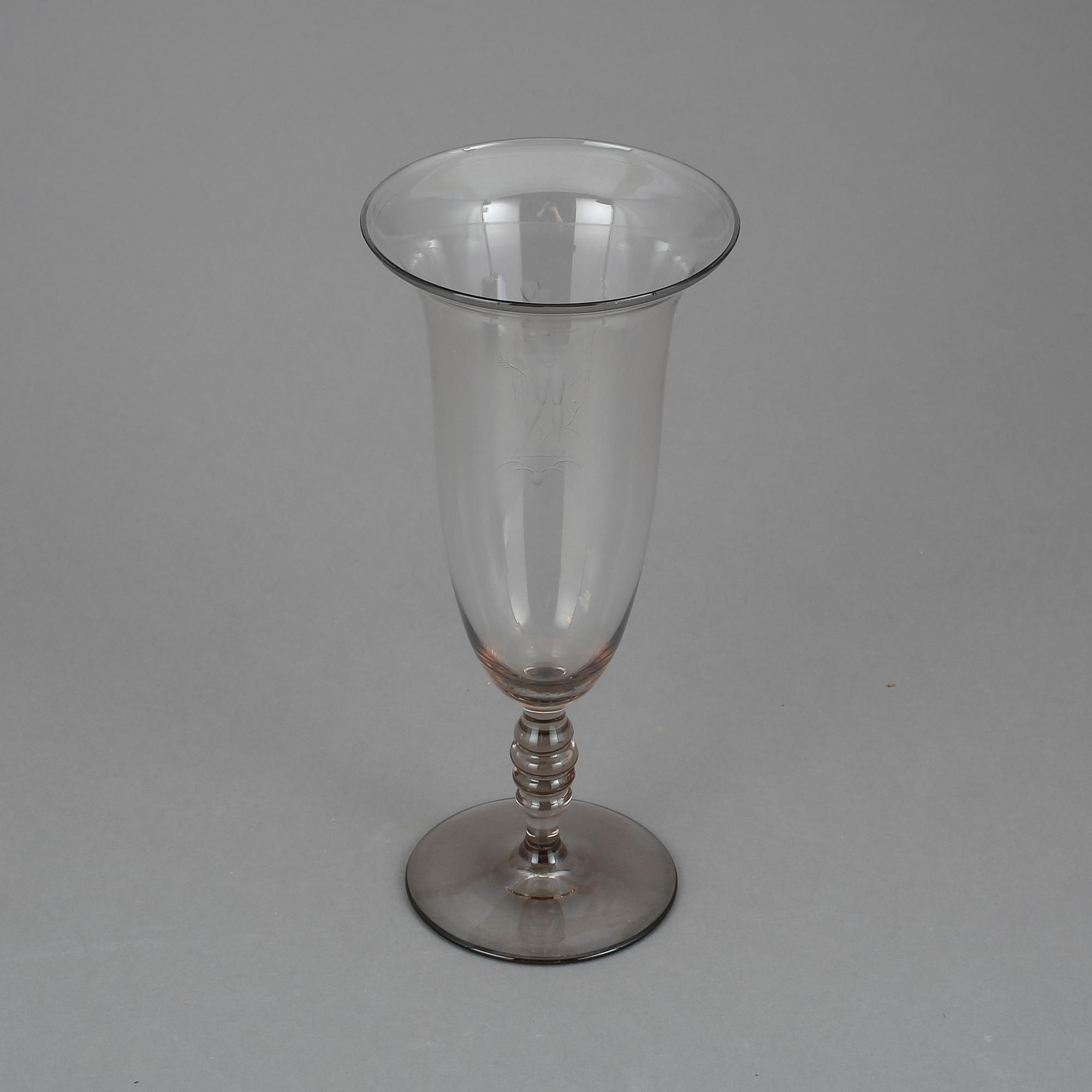 VAS, glas, Edward Hald, Orrefors 1930.
