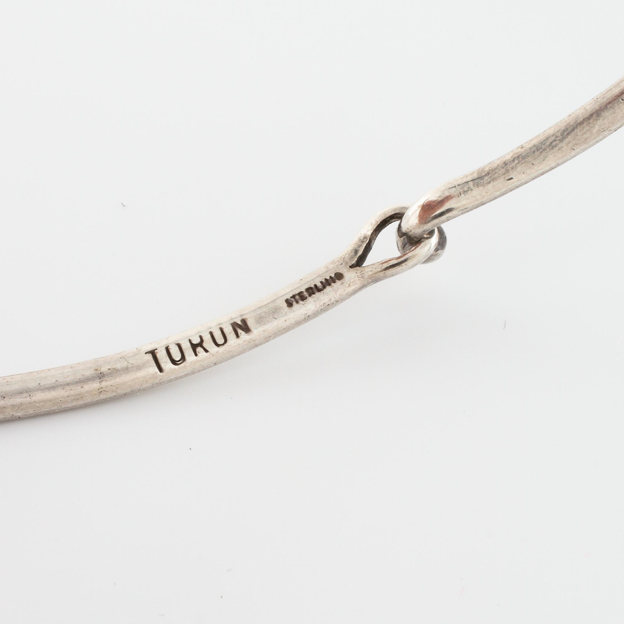VIVIANNA TORUN BÜLOW HÜBE, collier med pärlemor, 1990-tal.