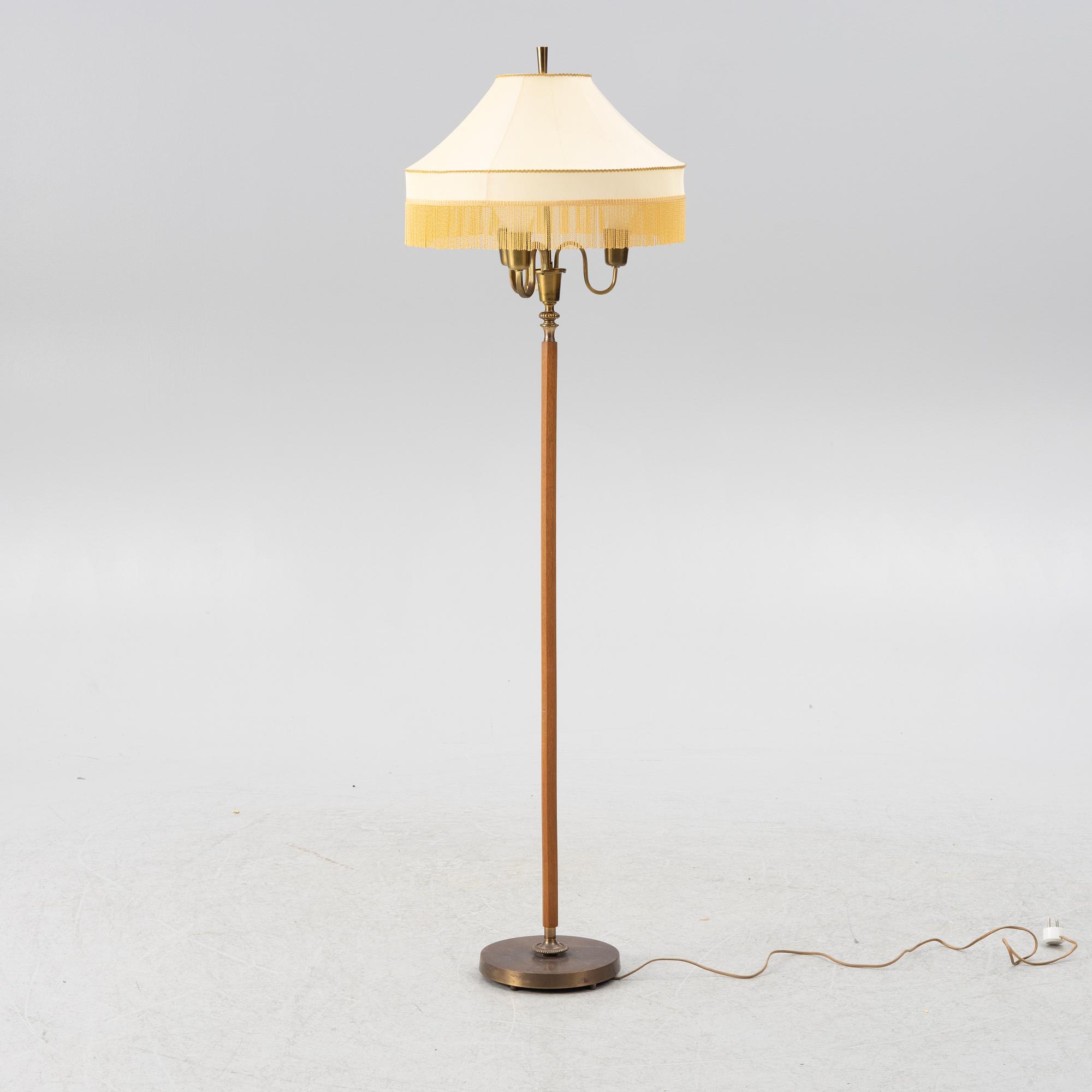 Golvlampa, Swedish Modern, Falkenbergs Belysning, 1940/50-tal.