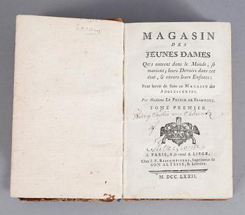 PARTI BÖCKER, 6 st, bl.a "Memorabilium", Johannis Schefferi, 1672.