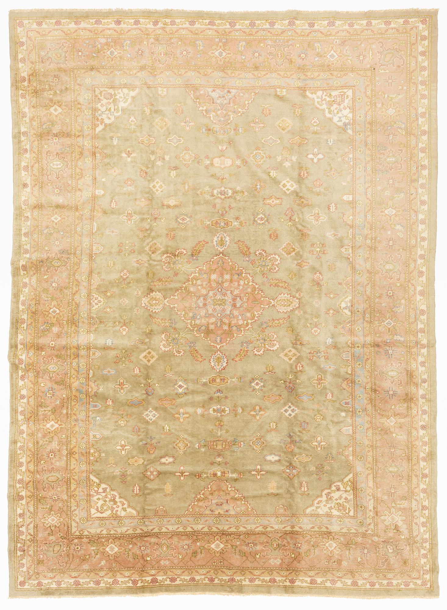 Matta, antik/semiantik Smyrna, ca 445 x 327 cm.