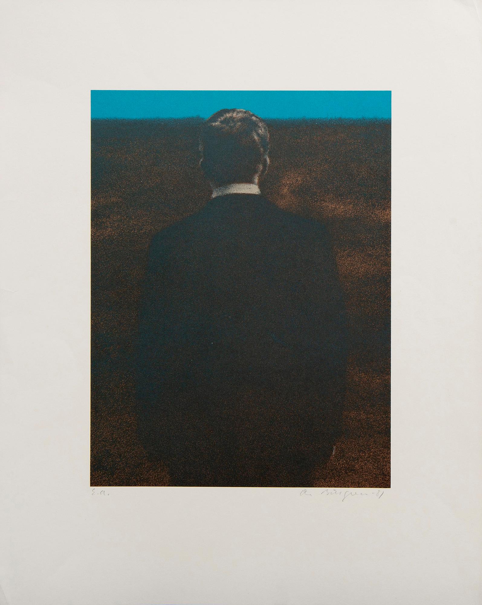 Ola Billgren, color lithograph, signed -81 EA.