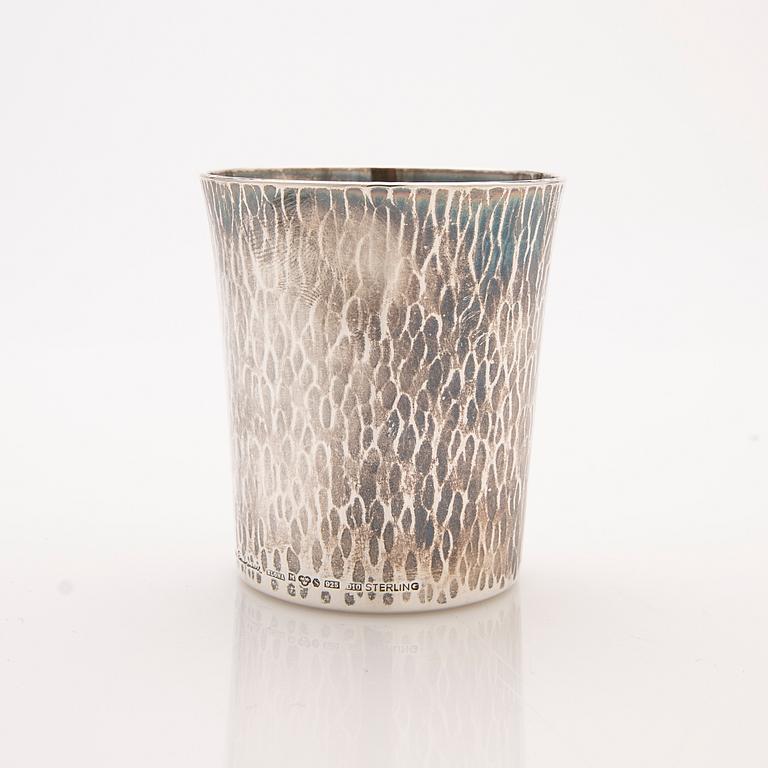 Elon Arenhill, Cup, sterling silver, Malmö, 1978.