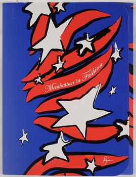 RICHARD RYAN, 4st, färgserigrafier, mapp, sign o numr 46/350.