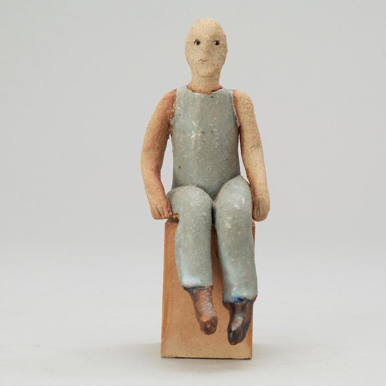 LISA LARSON, skulptur, Gustavsberg Studio 1970-tal, unik.