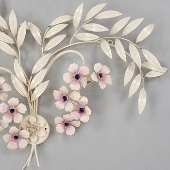 Vägglampor, ett par, troligen Italien, 1900-talets andra hälft.