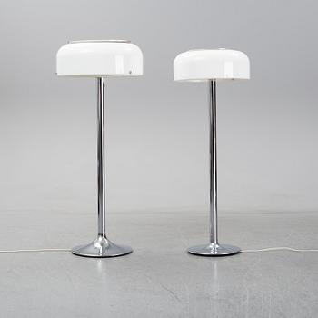 ANDERS PEHRSON, golvlampor, 2 st, "Knubbling", Atelje Lyktan, Åhus.