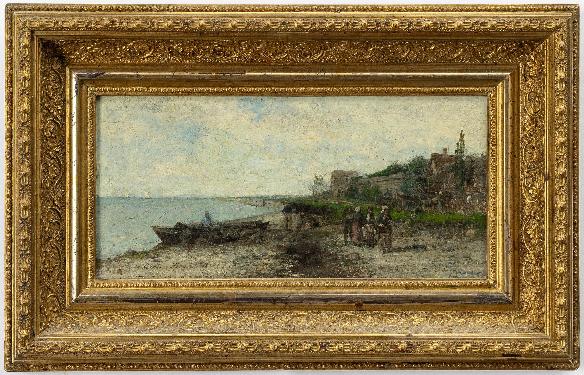 Victor Forssell, "Visby Ringmur".