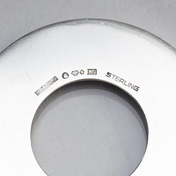 Atelier Borgila, ljusstakar, 4 stycken, sterlingsilver, Stockholm 1961.