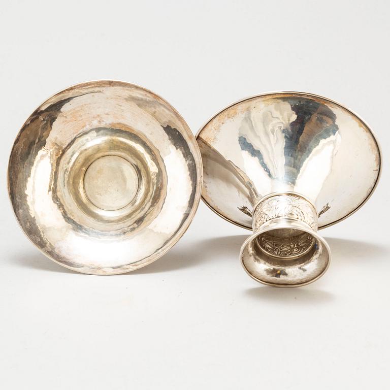 A pair of silver bowls, GAB, Stockholm 1926.