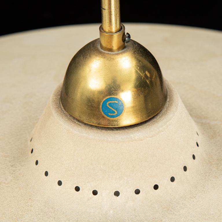A Swedish ceiling light, 1940's/50's.