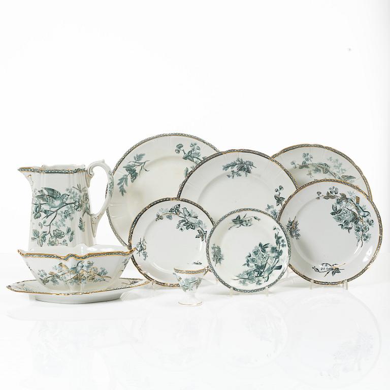 Gustavsberg, a 64-piece dinner service, 'Wexiö Guld', early 20th century.