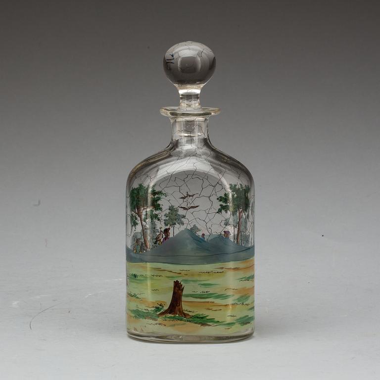 KARAFF MED PROPP, glas, Tyskland.