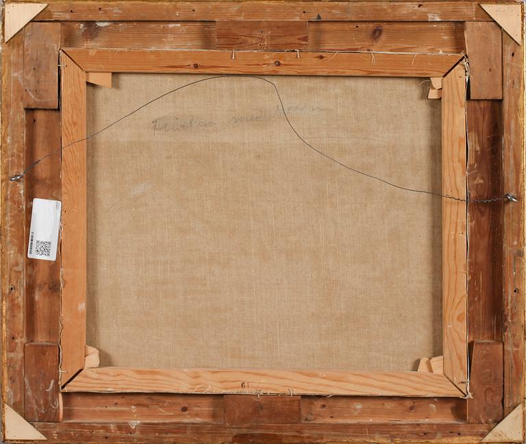 OKÄND KONSTNÄR, olja på duk, osignerad, 1900-talets första hälft.