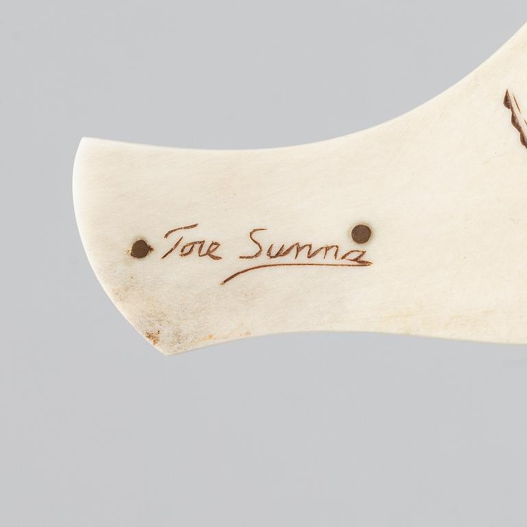 Tore Sunna, helhorn knife.