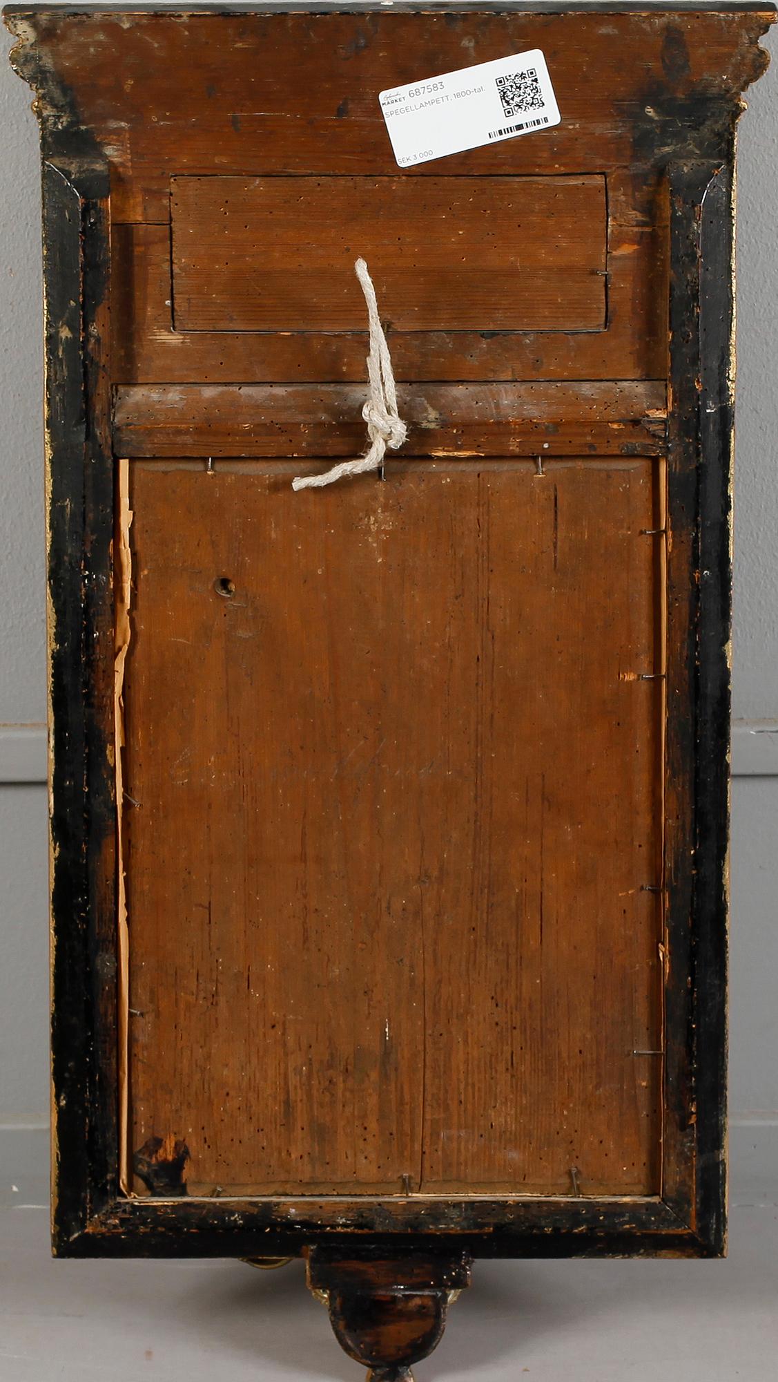 SPEGELLAMPETT, 1800-tal.