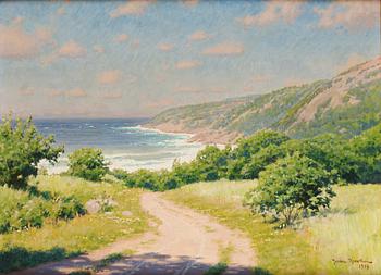 702. Johan Krouthén, Kustlandskap.