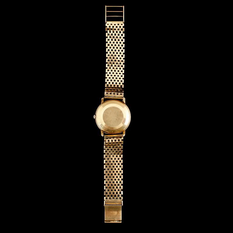 ARMBANDSUR, 18 k guld, Omega Automatic. Total vikt 66 g.