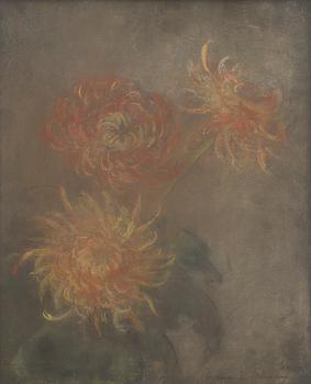 pastel, signed and dated 1947.