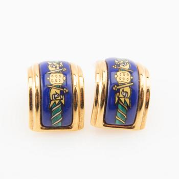 Hermès, Twilly "Eperon d'Or Cut" samt clips.
