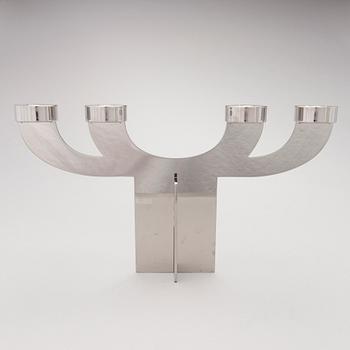 GEORG JENSEN, LJUSSTAKE, stål, design Grethe Meyer.