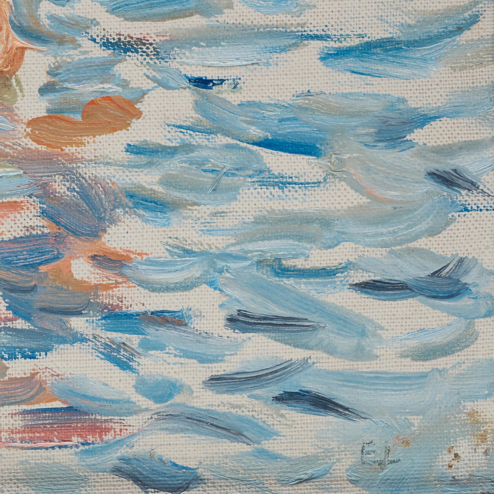 Evert Lundquist, The bather.