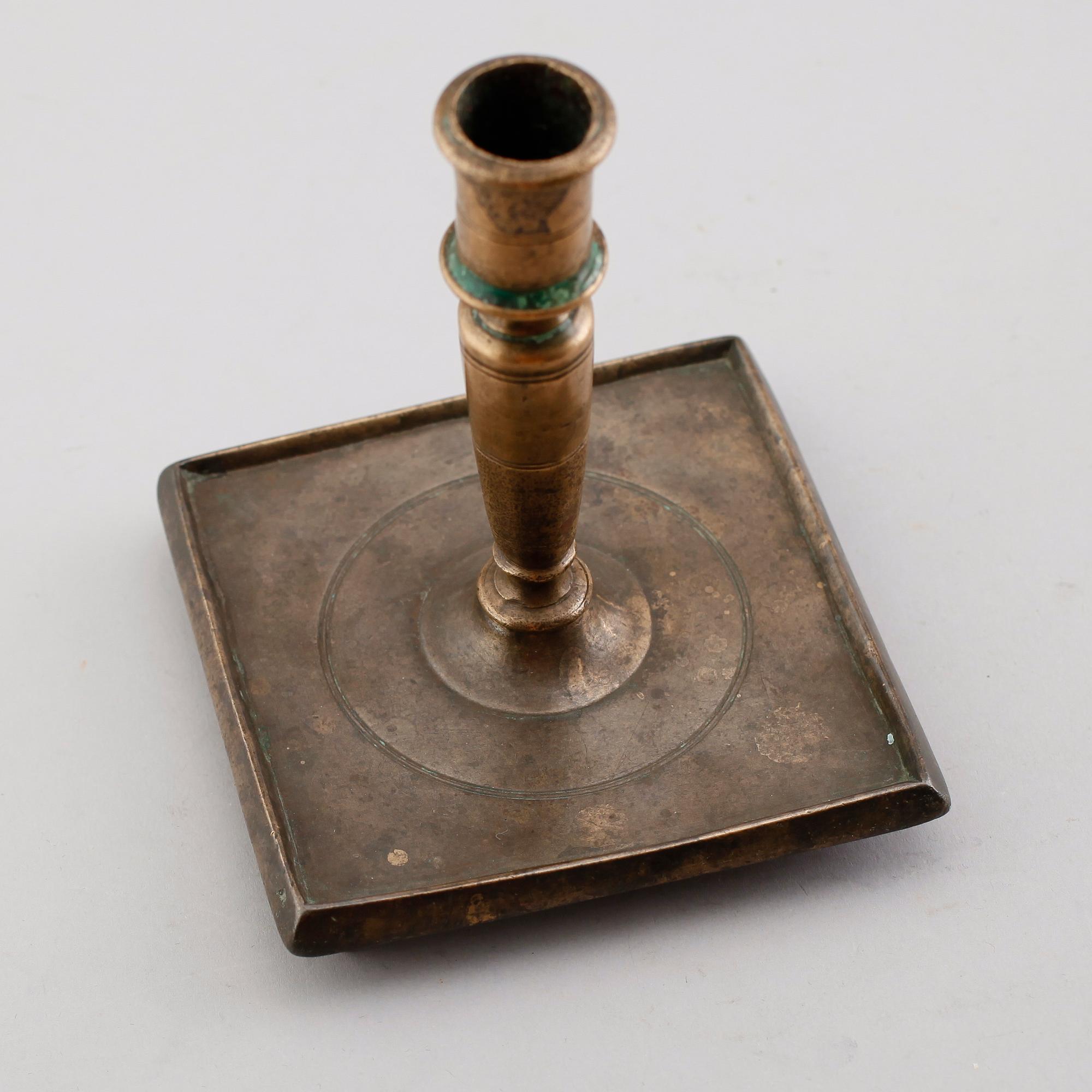 LJUSSTAKE, barock, 1600-/1700-tal.