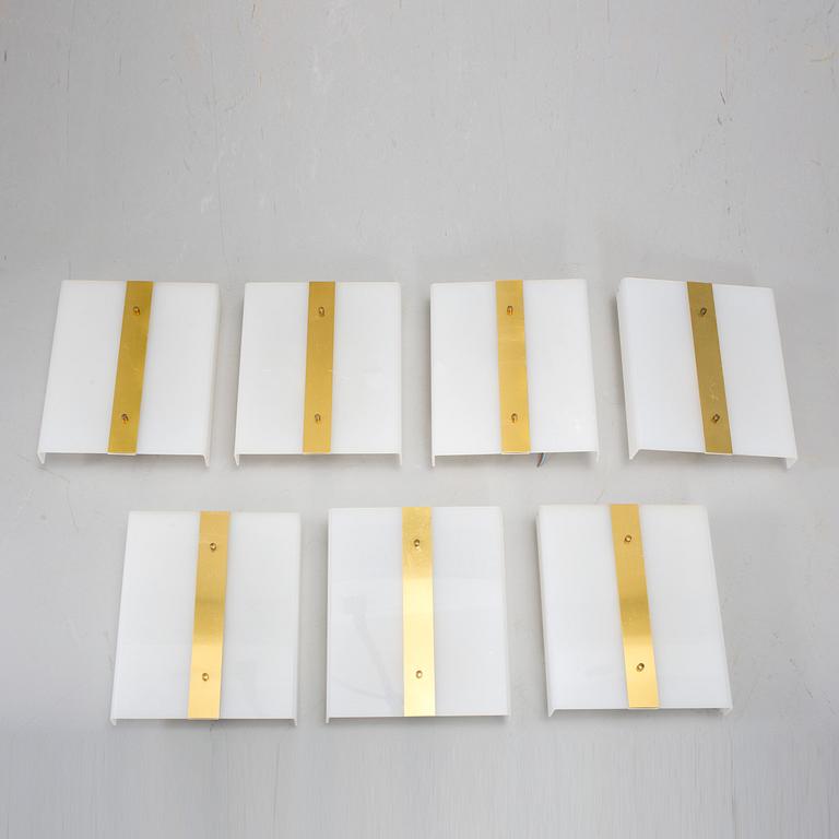 7 wall lamps, Artlight, modern tillverkning.
