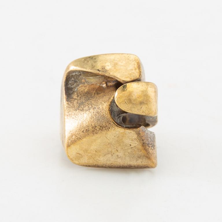 Björn Weckström, ring, "Scarab", bronze, Lapponia.